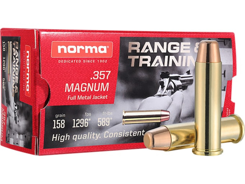 .357 Mag. Norma FMJFP 158gr/10,2g