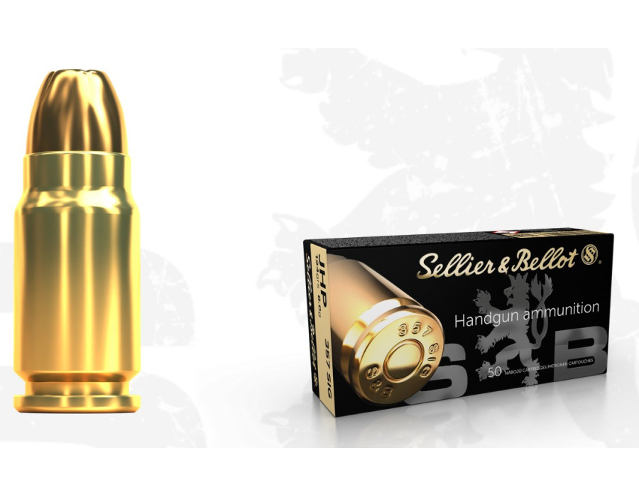.357 Sig S&B JHP 124gr/8g
