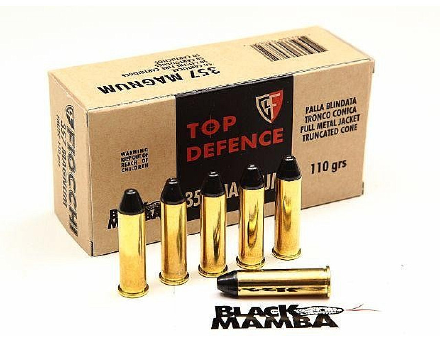 .357 Mag. Fiocchi Black Mamba 110gr .357 Mag. Fiocchi Black Mamba 110gr