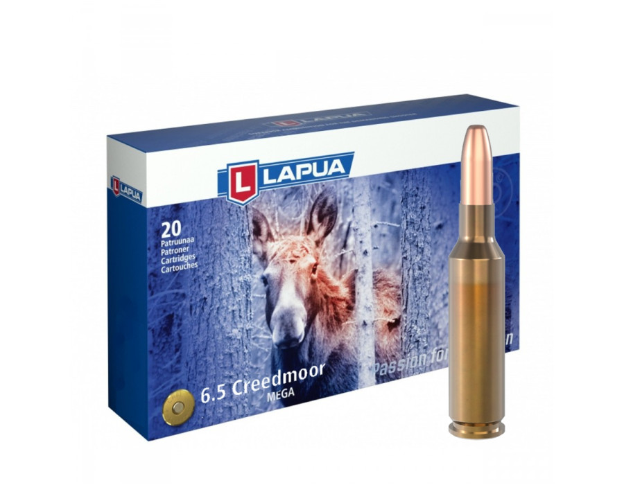 6,5 Creedmoor Lapua Mega 10,1g/156gr