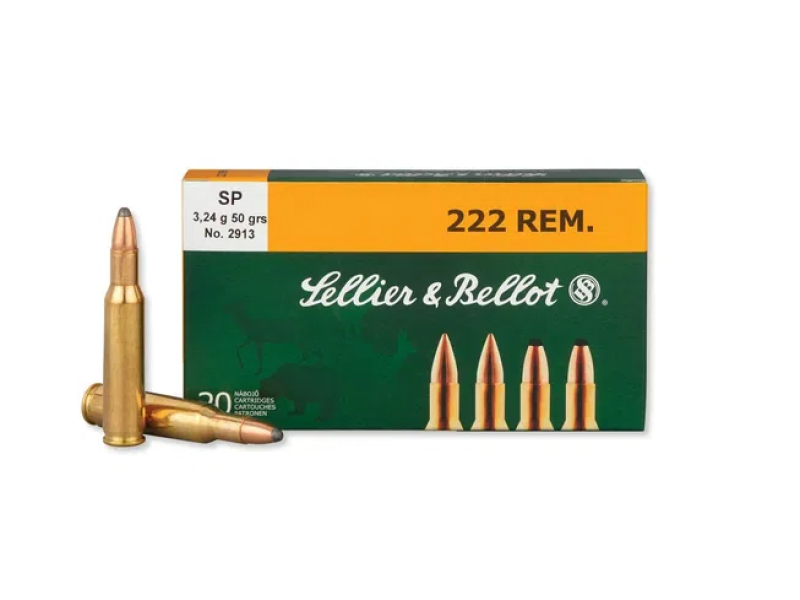 .222 Rem. S&B SP 50gr/3,24g