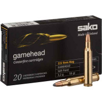 .222 Rem. Sako Gamehead SP 3,2g .222 Rem. Sako Gamehead SP 3,2g