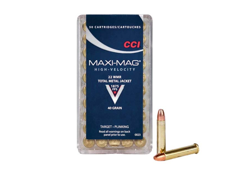 .22 WMR CCI MAXI-MAG TMJ 40gr/2,59g