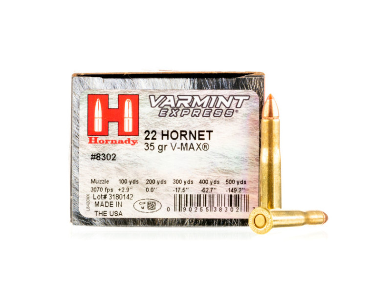 .22 Hornet Hornady V-MAX 35gr