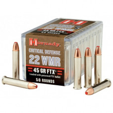 .22 WMR Hornady FTX CD 45gr