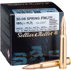 .30-06 Spr. S&B FMJ 180gr/11,7g (50ks)