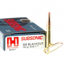 .300 AAC Hornady Subsonic