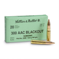.300 AAC BLK S&B FMJ 147gr/9,5g .300 AAC BLK S&B FMJ 147gr/9,5g