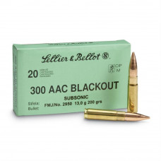 .300 AAC BLK S&B FMJ 147gr/9,5g