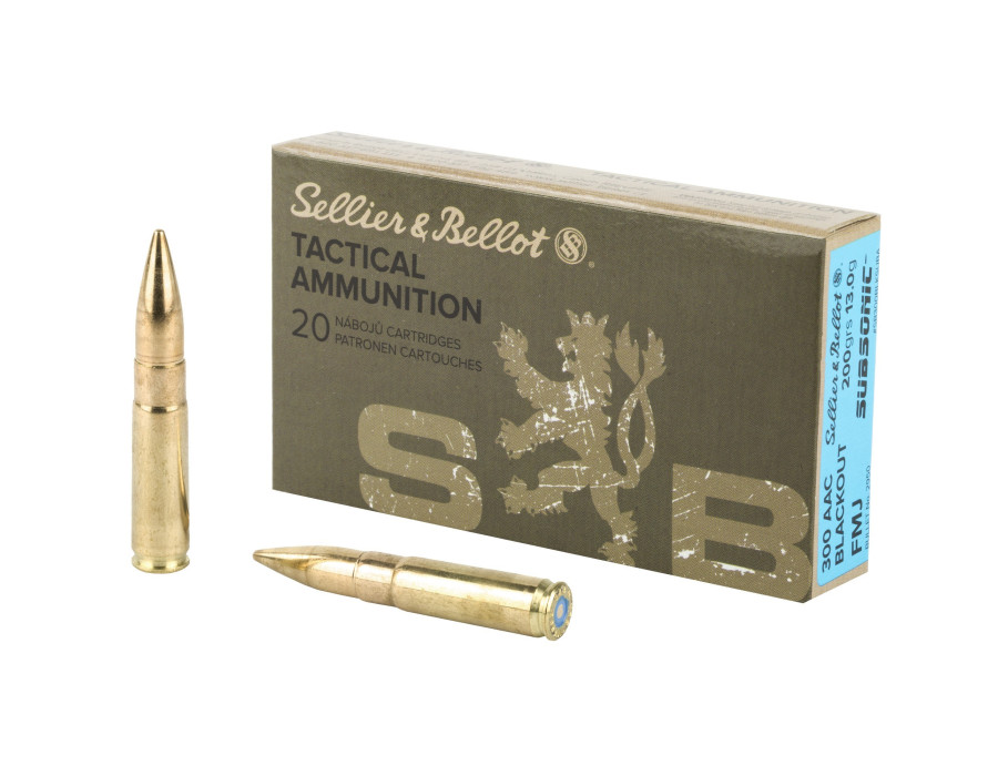 .300 AAC BLK S&B Subsonic 13,0g