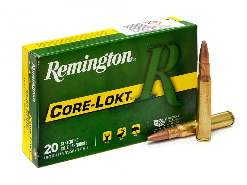 .30-06 Spr. Remington Core-Lokt Pointed SP 180gr/11,66g
