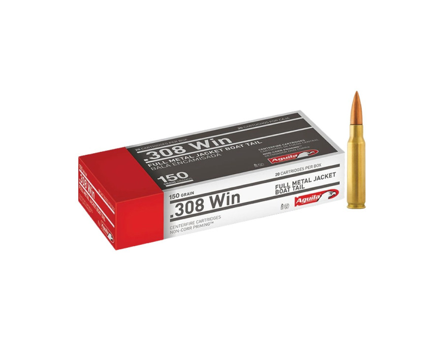 .308 Win. Aguila FMJ 150gr/9,7g