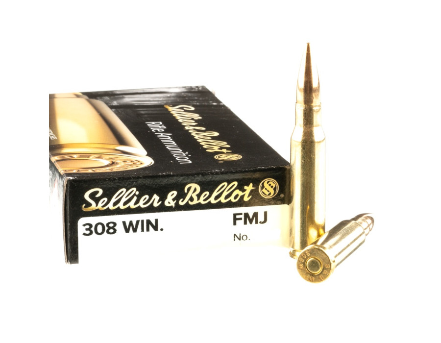.308 Win. S&B FMJ 180gr/11,7g (20ks bal.)