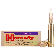 .308 Win. Hornady BTHP SPF 178gr