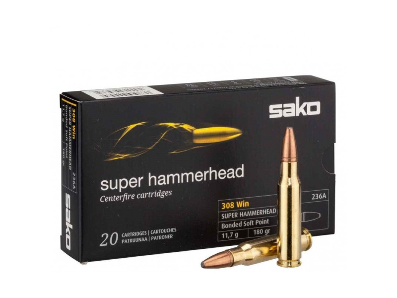 .308 Win. Sako Super Hammerhead SP 11,7g