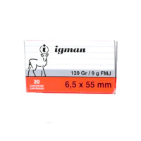 6,5x55 Igman SP 139grn 6,5x55 Igman SP 139grn