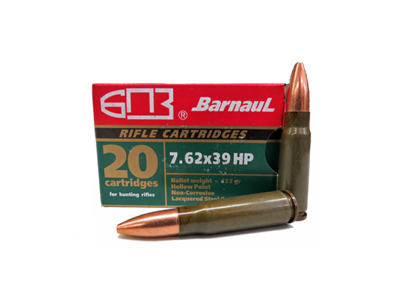 7,62x39 Barnaul HP 123gr