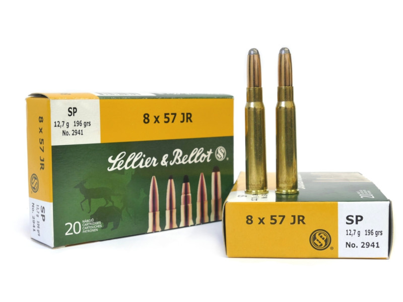 8x57 JR S&B SP 196gr/12,7g