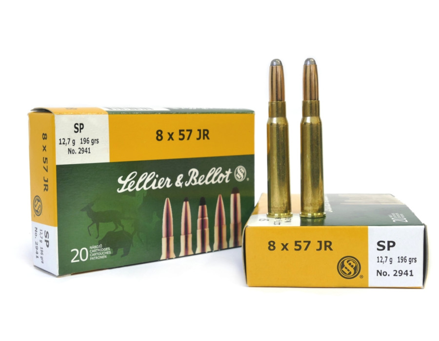 8x57 JR S&B SP 196gr/12,7g