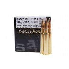 8x57 JS S&B FMJ 196gr/12,7g