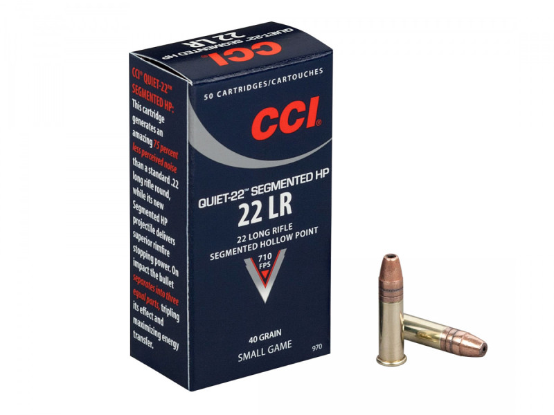 .22 LR CCI Quiet-22 Segmented 40grn/2.59g