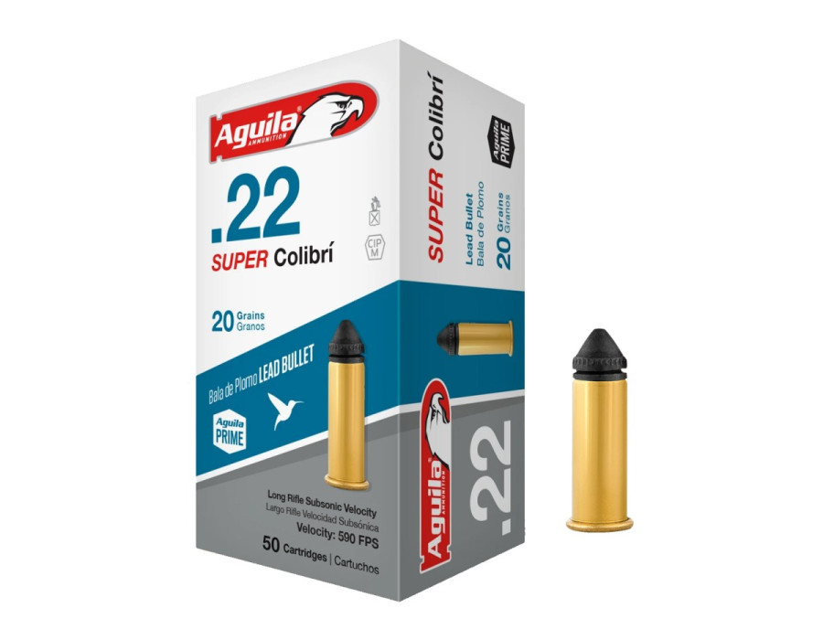 .22LR Aguila Super Colibri 20grn/1,3g