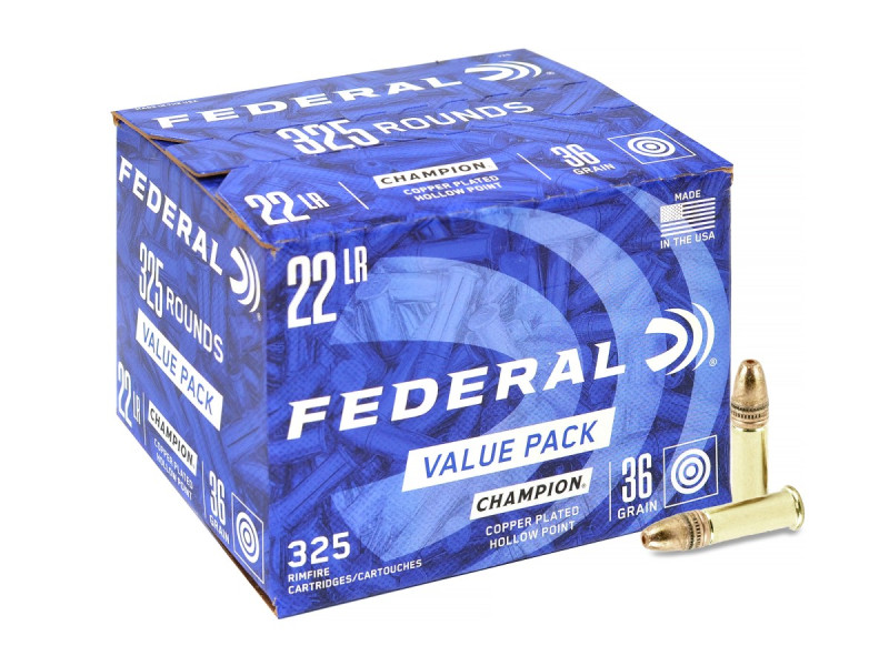.22 LR Federal Champion 36gr/2,33g (325PCS)