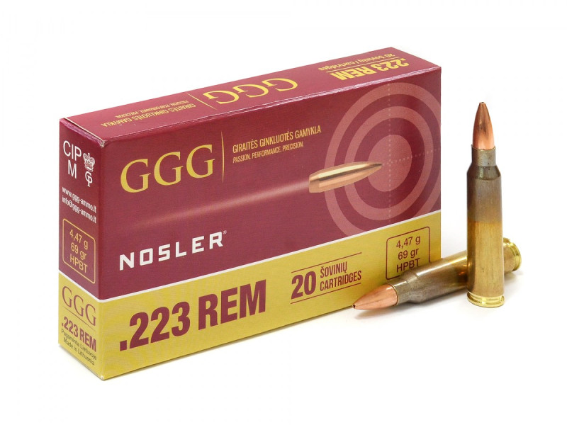.223 Rem. GGG 69grn/4,47g HPBT Nosler