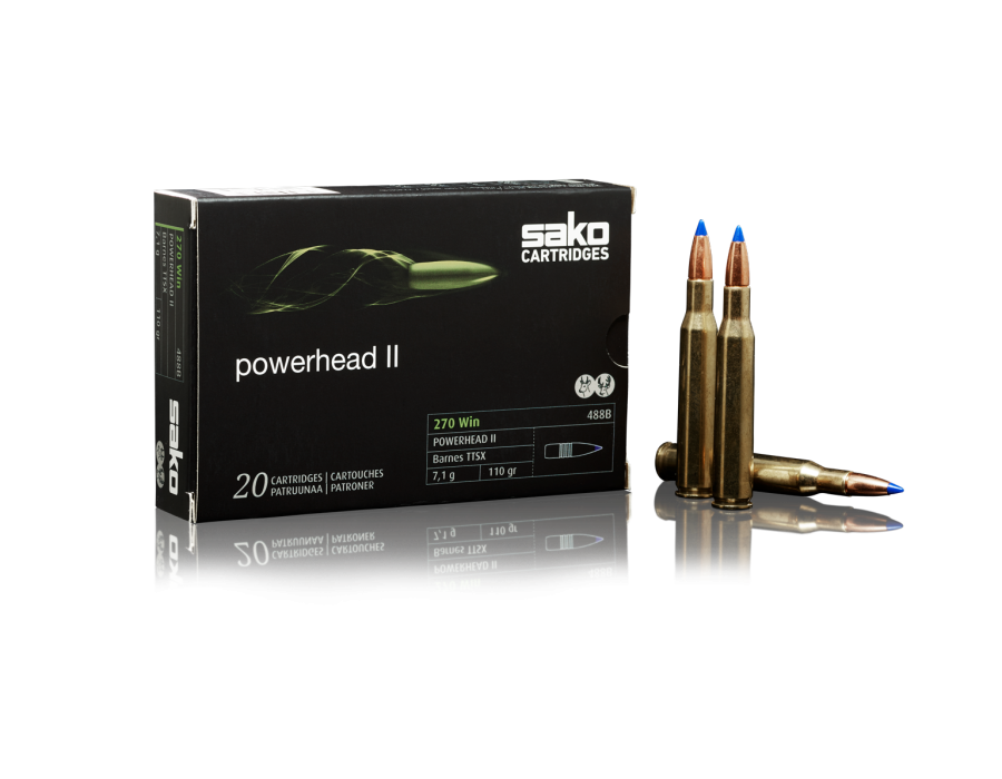 6,5 Creedmoor Sako Powerhead II SP 7,8g