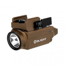 OLIGHT Baldr S Desert 800lm - Taktické svietidlo so zeleným laserom