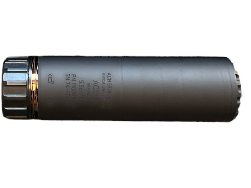 Acheron HexaLug Tlmič ACS-K 5,56mm HexaLug čierny