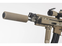 Manta Silicon Suppressor Cover FDE 7x1,5"