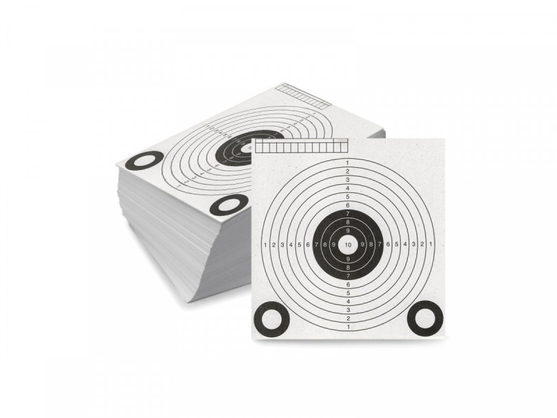 Air rifle target 138x145mm, 1000PCS
