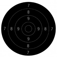 International pistol target 50/20 - exchange center 