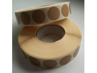 19mm Target Sticker Brown (IPSC)