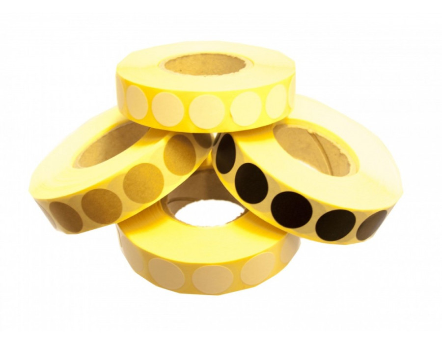19mm Target Sticker Brown (IPSC)