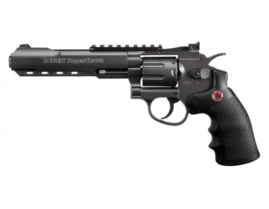 Rewolwer airsoft Ruger SuperHawk 6", kal. 6mm, CO2