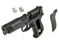Pistolet CO2 Walther CP88 czarny, kal. 4,5mm diabolo Pistolet CO2 Walther CP88 czarny, kal. 4,5mm diabolo