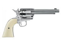 Revolver CO2 Colt SAA .45-5.5" nickel, kal. 4,5mm diab.