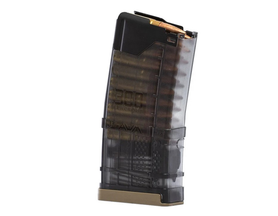 Lancer AR L5AWM® 300BLK 20 Magazine - Translucent Smoke