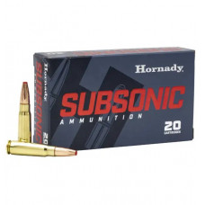 7,62x39 Hornady Sub-X Subsonic 255gr