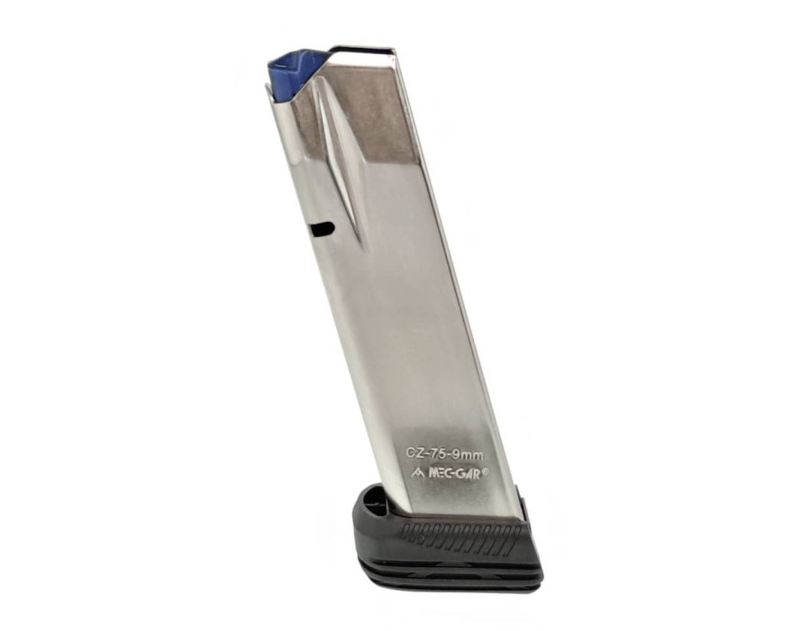 Mec-Gar Nickel Magazine CZ SP-01 / Shadow, 19rd, 9×19 mm