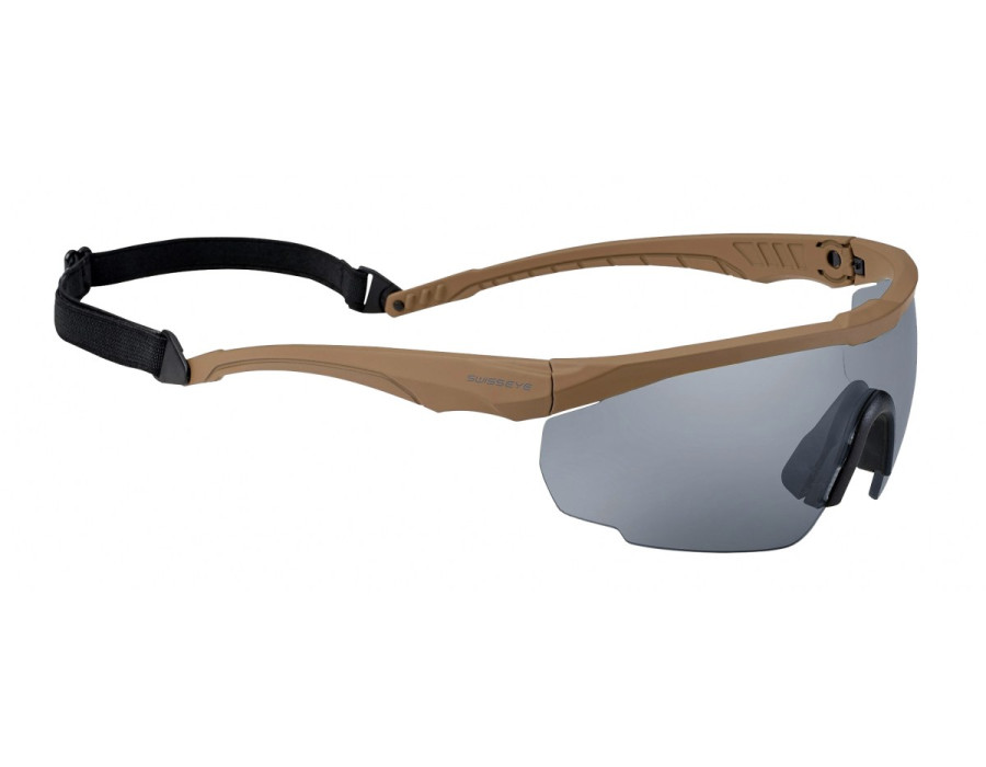 Shooting glasses Swiss Eye Blackhawk, brown frame Shooting glasses Swiss Eye Blackhawk, brown frame