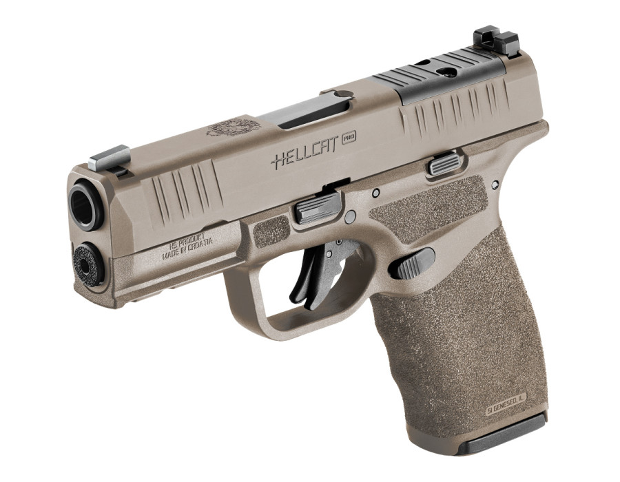 Springfield Hellcat PRO OSP Desert AFDE, 9×19 mm