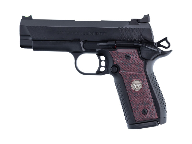 Wilson Combat EDC X9 2.0 4″, ohne Schiene, Griffschalen Black Cherry, Kal. 9×19 mm