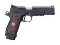 Wilson Combat EDC X9L 2.0 5″, mit Schiene, Griffschalen Black Cherry, Magazintrichter, Kal. 9×19 mm Wilson Combat EDC X9L 2.0 5″, mit Schiene, Griffschalen Black Cherry, Magazintrichter, Kal. 9×19 mm