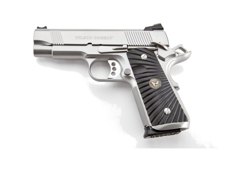 Wilson Combat CQB Elite Compact 4″, Edelstahl, beidseitige Sicherung, Kal. 9×19 mm