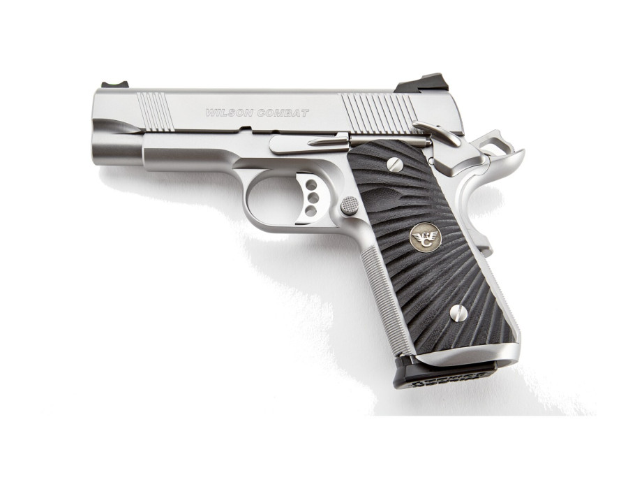 Wilson Combat CQB Elite Compact 4″, stainless, Ambi Safety, cal. 9×19 mm