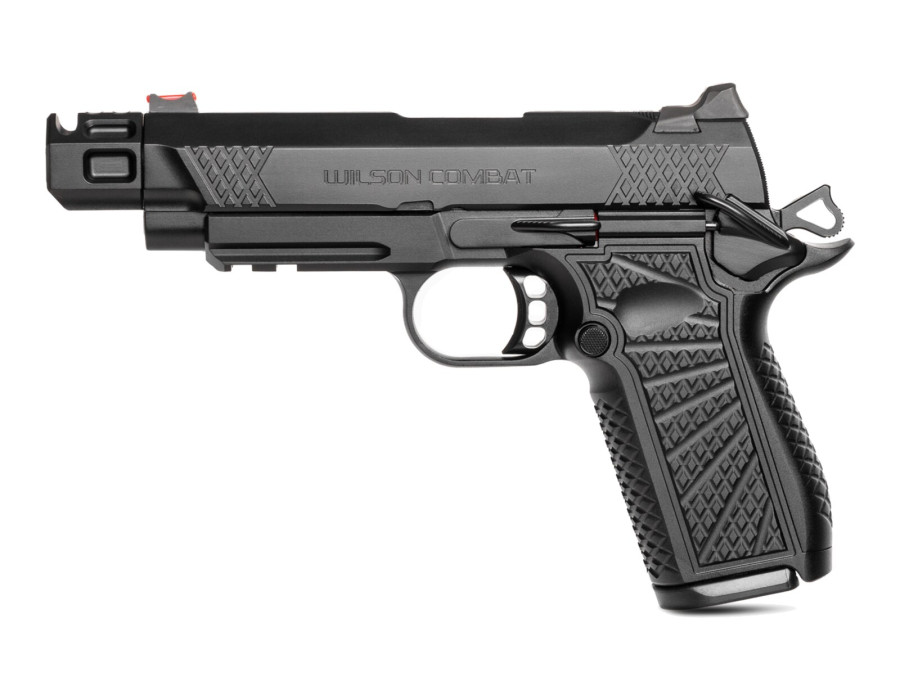 Wilson Combat SFX9 Compact 4″, mit Schiene, beidseitige Sicherung, kompensierter Lauf, Kal. 9×19 mm Wilson Combat SFX9 Compact 4″, mit Schiene, beidseitige Sicherung, kompensierter Lauf, Kal. 9×19 mm