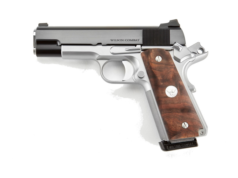 Wilson Combat Supergrade Commander Special 4,25″, Schwarz/Edelstahl, Kal. .45 ACP